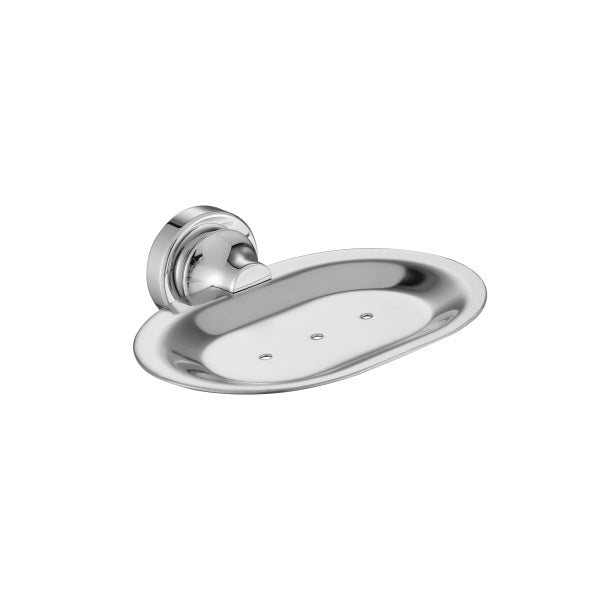 Modern National Medoc Soap Dish Chrome | The Blue Space