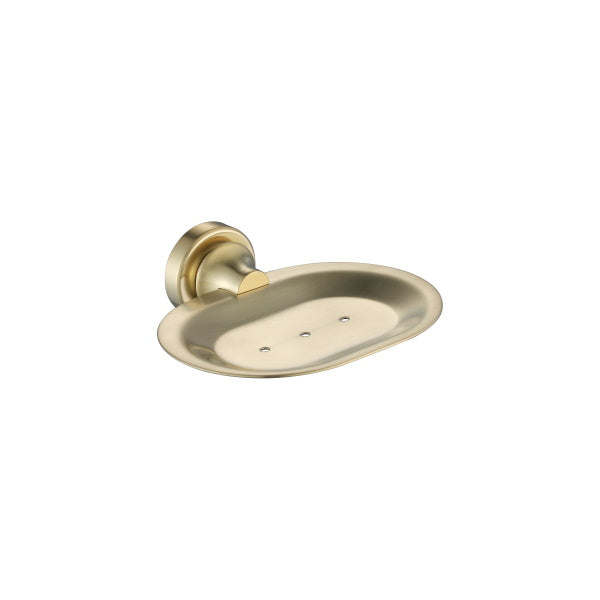 Modern National Medoc Soap Dish Brushed Bronze | The Blue Space