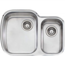 Oliveri Monet 1 & 1/2 R/H bowl undermount sink - The Blue Space