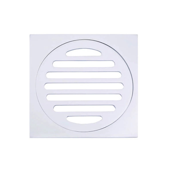 Meir Square Floor Grate Shower Drain 100mm Outlet - Polished Chrome shower drains