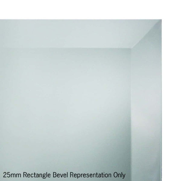 Thermogroup MS6075GT2 Rectangle 25mm Bevel Edge Mirror | The Blue Space