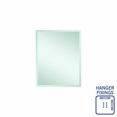 Thermogroup MS6075HN1 Rectangle 25mm Bevel Edge Mirror | The Blue Space