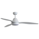Martec Triumph 52" 132cm Ceiling Fan with 16W LED CCT Light White Satin online at The Blue Space