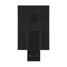 Meir Square Matte Black Wall Mixer with Diverter - The Blue Space