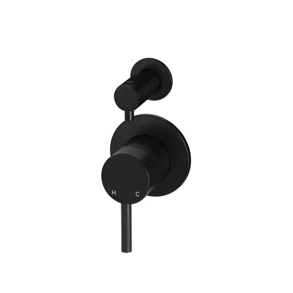 Meir Round Diverter Mixer - Matte Black online at The Blue Space