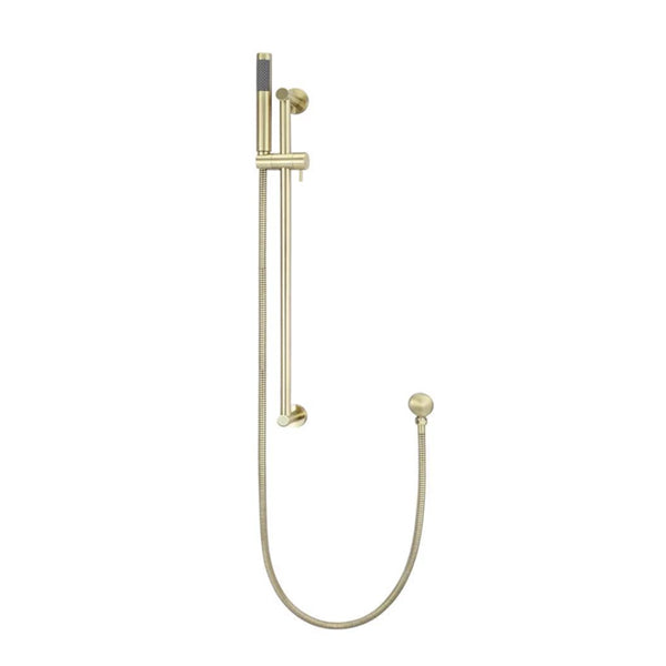 Meir Round Shower on Rail - Tiger Bronze Gold Online at The Blue Space