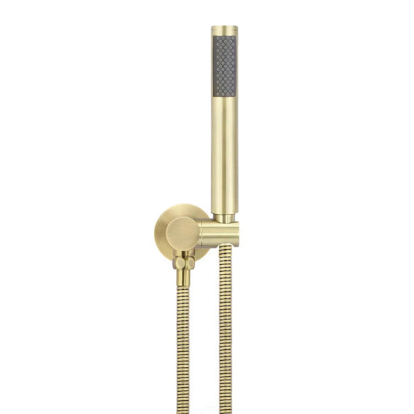 Meir Round Hand Shower on Swivel Bracket - Tiger Bronze
