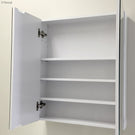 Fienza 600mm Mirror Cabinet, Pencil Edge open cabinet - The Blue Space