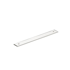 Momo Handles Barrington Backplate to Suit Bar Handle Polished Nickel