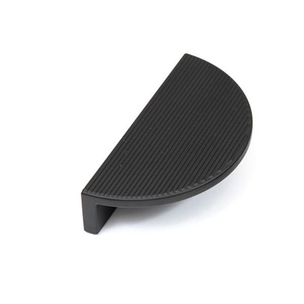 Momo Handles Barrington Eclipse Ribbed Matt Black Online at The Blue Space