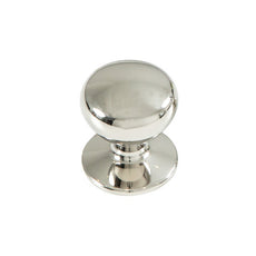 Momo Handles New Hampton Round Knob 32mm Polished Nickel Online at The Blue Space