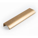 Momo Handles Ona Lip Pull Handle Dark Brushed Brass Online at The Blue Space
