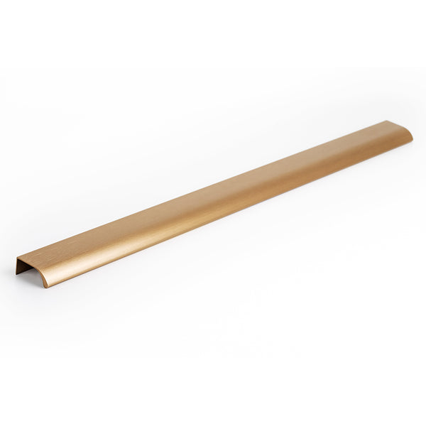 Momo Handles Ona Lip Pull Handle Dark Brushed Brass Online at The Blue Space