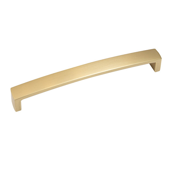 Momo Handles New Hampton D Handle 160mm Matt Brass