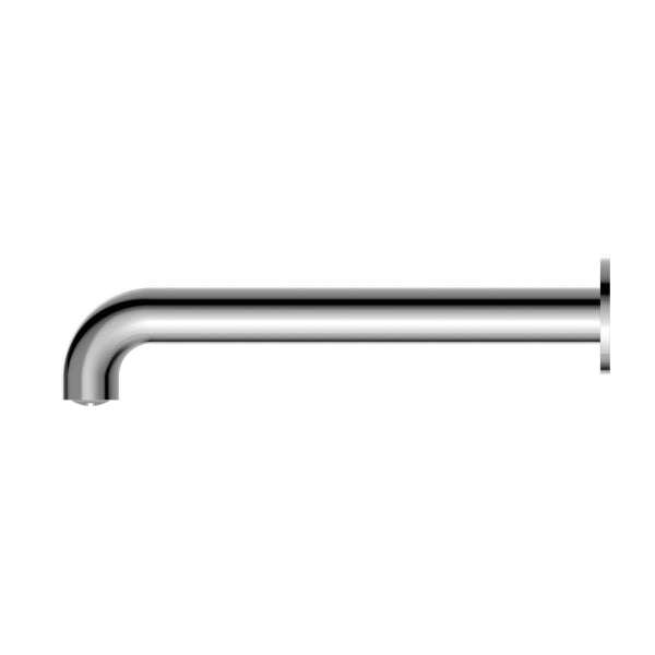 Nero Mecca Basin/Bath Spout Only 160mm Chrome (side view) | The Blue Space