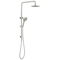 Nero Dolce/Mecca Shower Set Brushed Nickel | The Blue Space