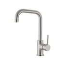 Nero Dolce Kitchen Mixer Square Shape Brushed Nickel - The Blue Space