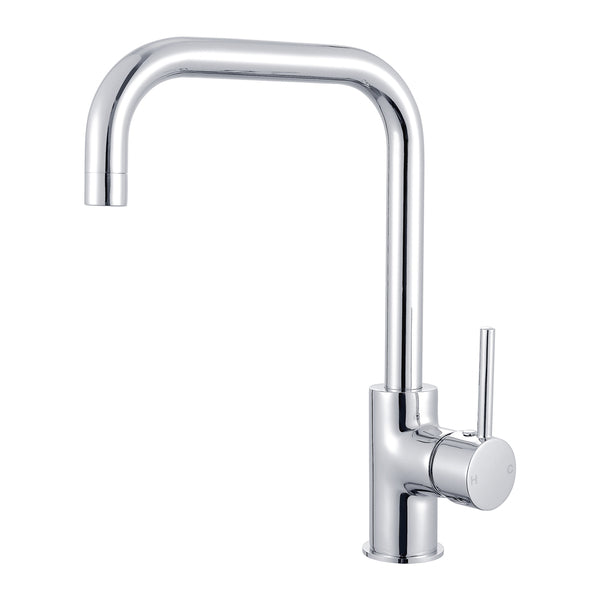 Nero Dolce Kitchen Mixer Square Shape Chrome - The Blue Space