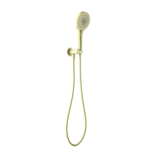 Nero Opal Shower on Bracket Brushed Gold
