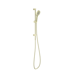 Nero Opal Rail Shower Brushed Gold | The Blue Space