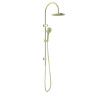 Nero Opal Twin Shower Brushed Gold | The Blue Space