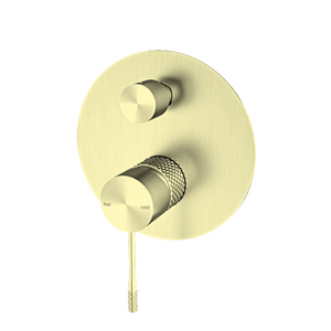 Opal Shower Mixer With Divertor Brushed Gold