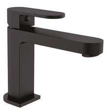 Nero Ecco Basin Mixer Matte Black | The Blue Space
