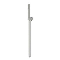 Nero Round Hand Shower on Bracket - Brushed Nickel | The Blue Space