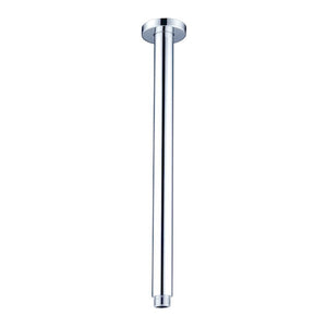 Nero Round Ceiling Arm 300mm Chrome