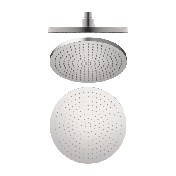 Nero 230mm Air Shower Head Brushed Nickel