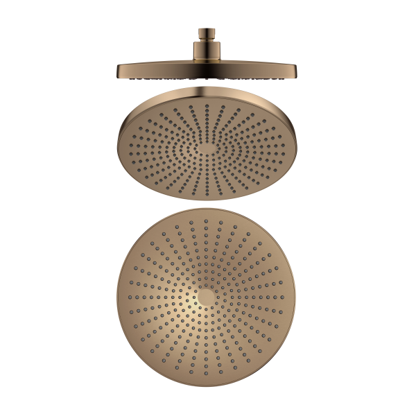 Nero Opal Shower Head Brushed Bronze | The Blue Space