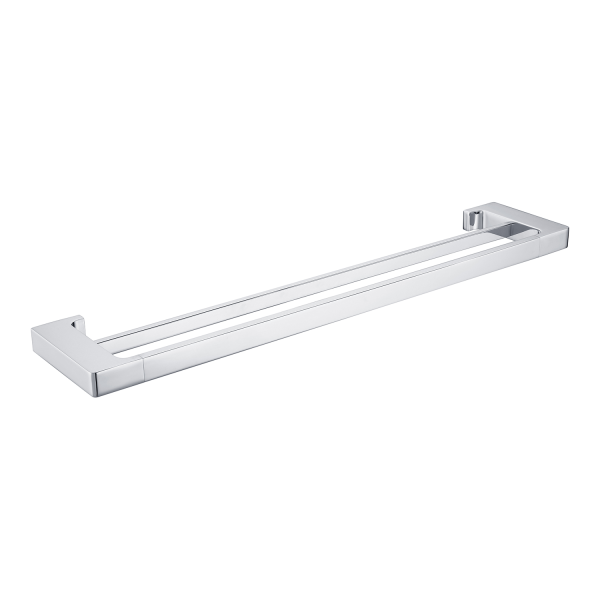 Nero Pearl/Vitra Double Towel Rail Chrome | The Blue Space