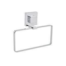 Naleon Elite Towel Ring in Square Chrome finish | Naleon bathroom accessories online at The Blue Space
