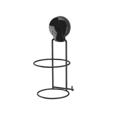 Naleon Ultraloc Hair Dryer Holder in Black finish | Naleon bathroom accessories online at The Blue Space