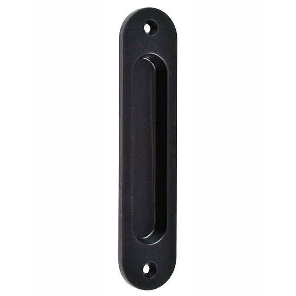 Nidus Radius Sliding Door Flush Pull 135mm Matte Black online at The Blue Space