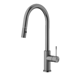 Nero Opal Pull Out Sink Mixer Graphite