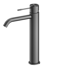 Nero Opal Tall Basin Mixer Gunmetal | The Blue Space