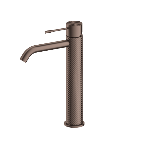 Nero Opal Tall Basin Mixer Brushed Bronze | The Blue Space