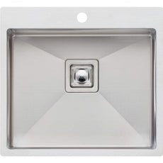 Oliveri Pro Series single grand bowl topmount sink 1TH - The Blue Space