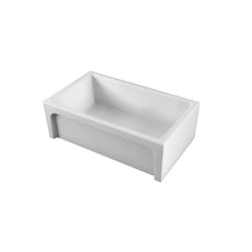 Turner Hastings Patri Original 75 x 46 Fine Fireclay Single Bowl Kitchen Sink - Cut Out Face - The Blue Space