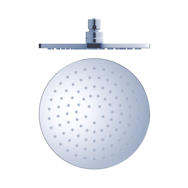 Nero Nero 200mm Round Shower Head Chrome | The Blue Space