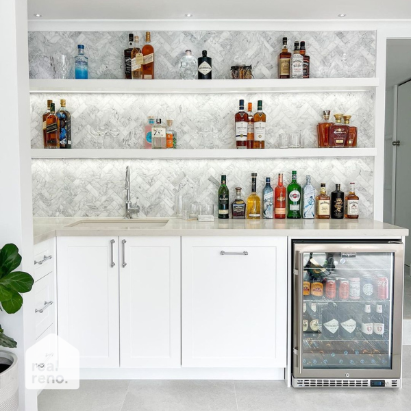 Turner Hastings Cuisine 48 x 68 Undermount Fine Fireclay Sink - The Blue Space Real Reno