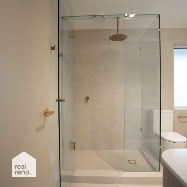 Caroma 300mm Ceiling Shower Arm - Brushed Brass