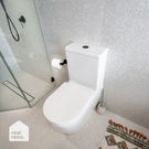 Caroma Urbane II Cleanflush Wall Faced Toilet Suite - The Blue Space Real Reno