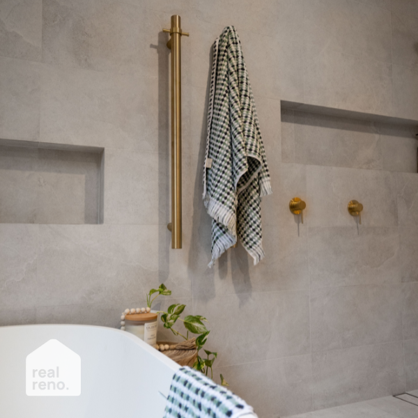 Radiant Vertical Round Single Bar Heated Light Gold, Online — The