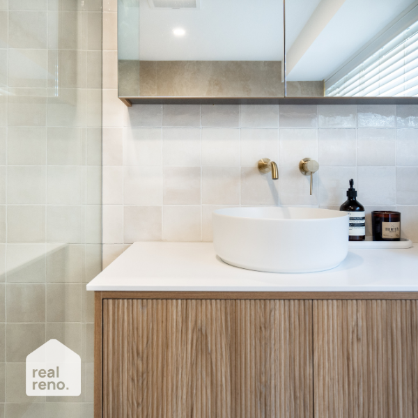 ADP Margot Above Counter Basin Matte White at The Blue Space Real Reno