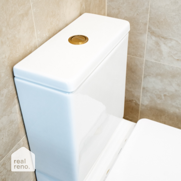 Caroma Urbane II Cleanflush Wall Faced Toilet Suite - The Blue Space Real Reno