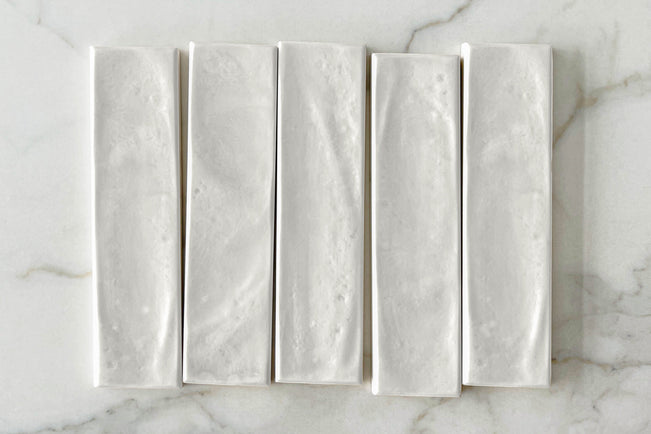 Bianco Rylee Subway Tile Sample - Tile and Bath Co