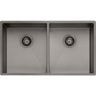 Oliveri Spectra double bowl gunmetal sink NTH - The Blue Space