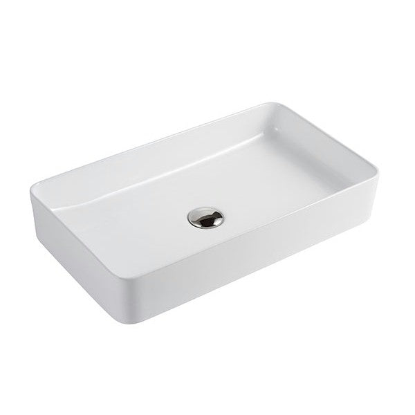 Decina San Diego Rectangle Counter Top Basin 500mm | The Blue Space